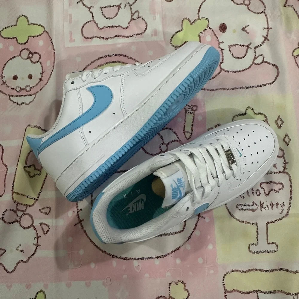 Nike Air Force 1 White Teal Men's Sneakers